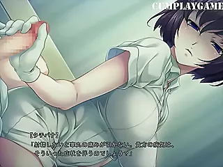 Sakusei Byoutou Gameplay Part 1 Gloved Disburse job - Cumplay Merriment